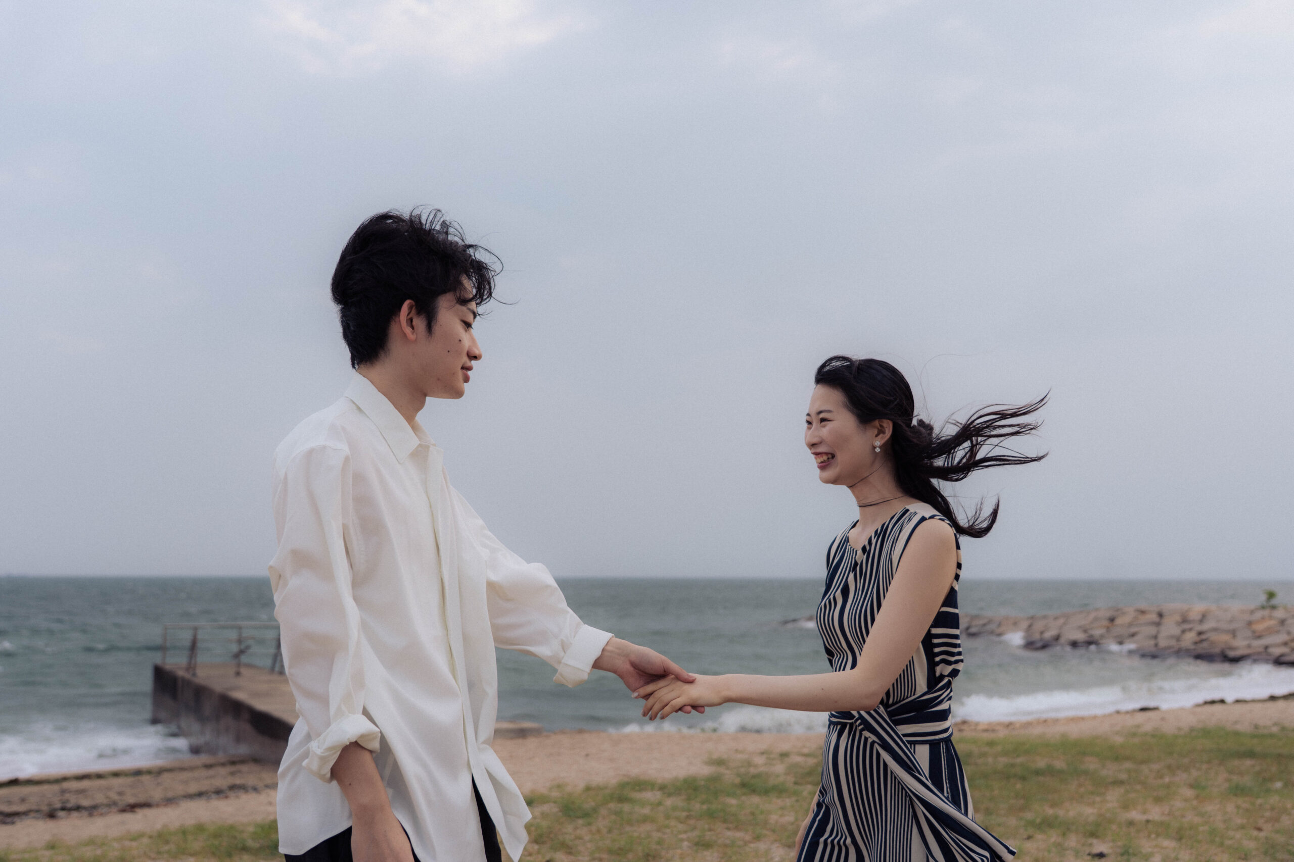 【兵庫・海】前撮りロケーションスポット紹介｜林崎・松江海岸